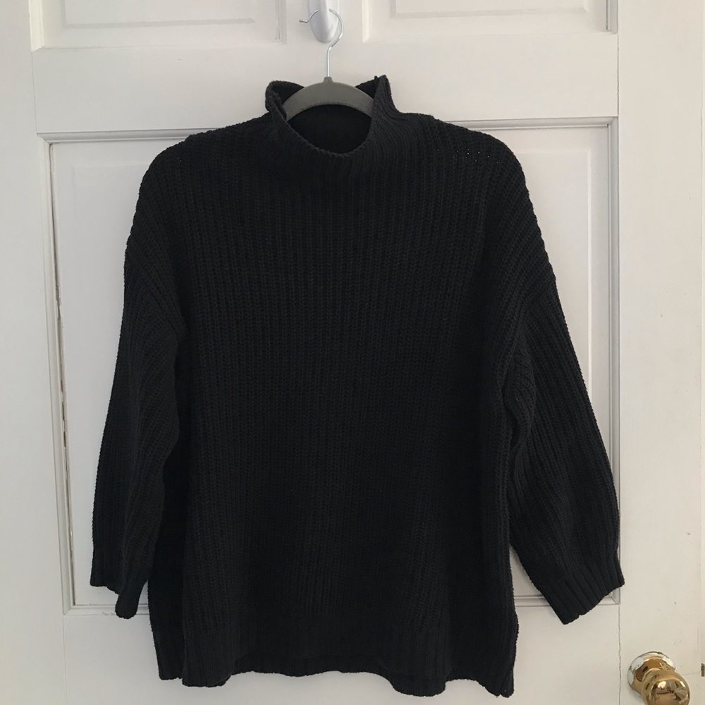 Oversized Cowl Neck Sweater
